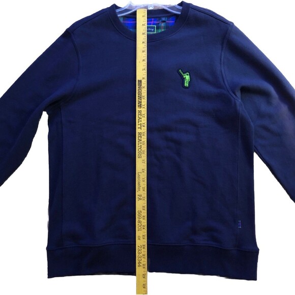 William Murray Golf Sweatshirt Mens Sz L Cotton Crewneck Pullover NEW with FLAW - Picture 13 of 16